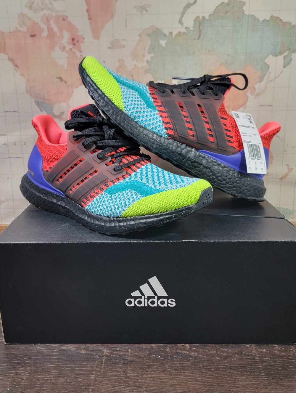 BRAND NEW Adidas Ultra Boost DNA "What The" Men's Size 8.5 Women's Size 10.0